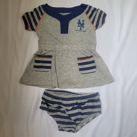 NY Mets MLB 18 month Toddler outfit - Picture 1 of 3